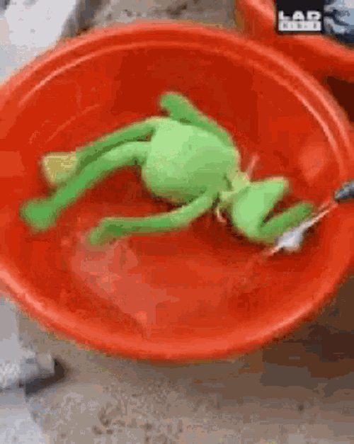 Kermit Spinning GIF