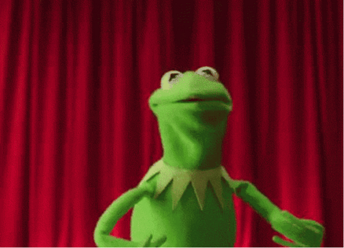 Kermit Suicide Dies Stroke Gibberish Sesame Street GIF