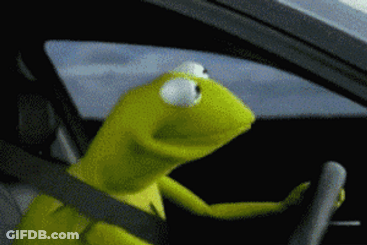 Kermit The Frog 50 Cent Car GIF