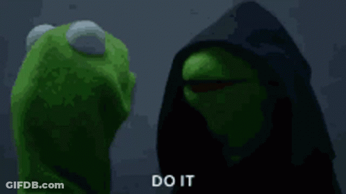 Kermit The Frog And Darth Vader GIF