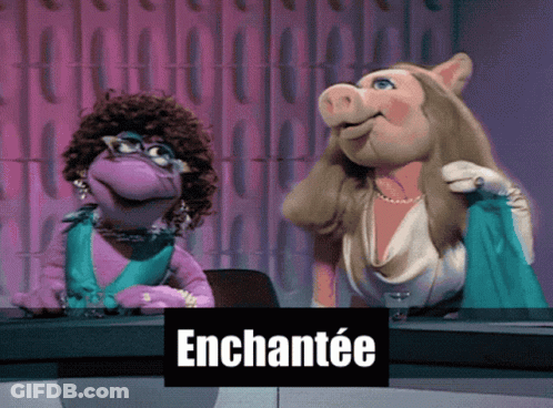 Kermit The Frog And Miss Piggy Get Corndogs GIF