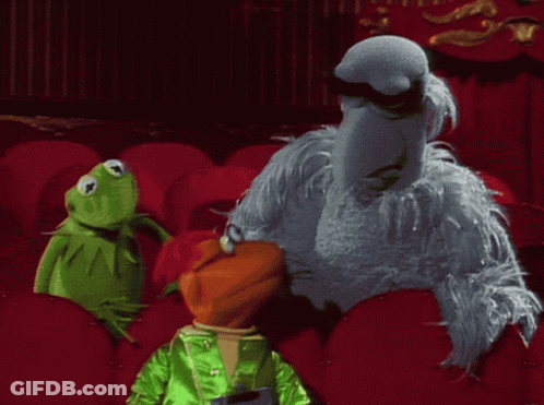Kermit The Frog And Mr. Frog In Theater GIF