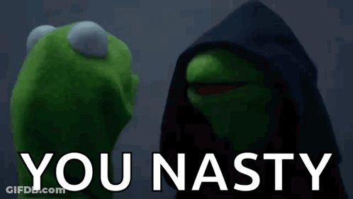 Kermit The Frog And Nasty Muppet GIF