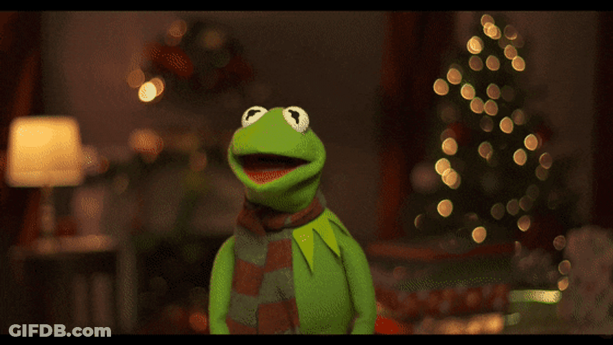 Kermit The Frog Christmas Season GIF