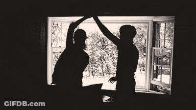 Kermit The Frog Dancing In Front Of Door GIF