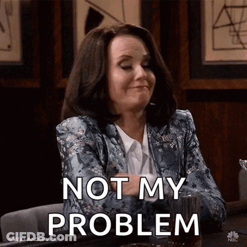 Kermit The Frog Drinking Cup Not My Problem GIF