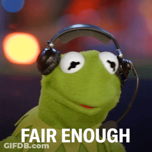 Kermit The Frog Fair Enough Meme GIF