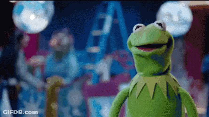 Kermit The Frog Happy Holiday GIF