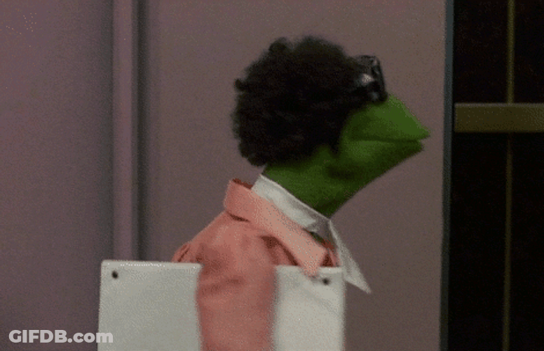 Kermit The Frog Hustler GIF