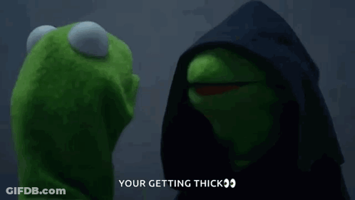 Kermit The Frog Is Wearing A Black Hood And Sunglasses While Kermit The Frog Is Wearing Sunglasses . GIF
