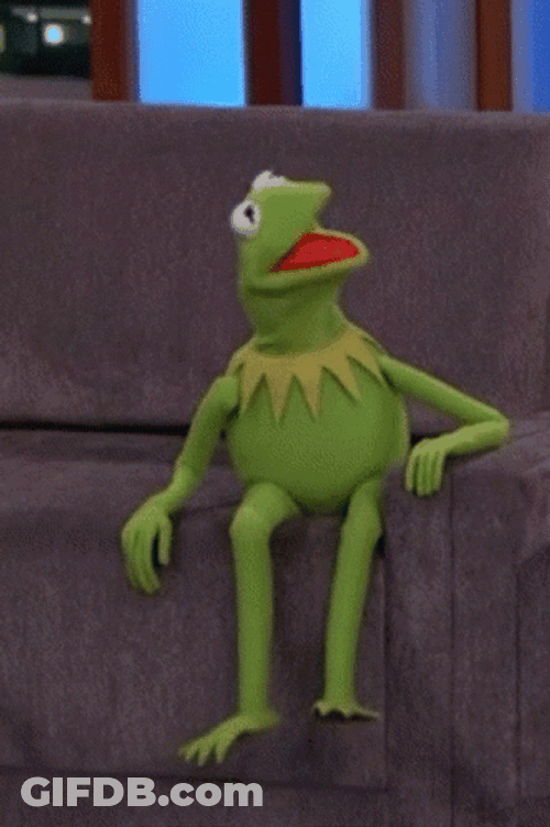 Kermit The Frog Laughing GIF