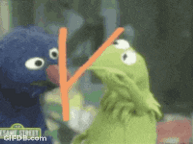 Kermit The Frog Letter K Meme GIF