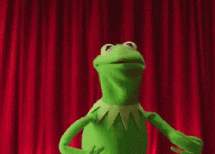 Kermit The Frog Loony Freak Out GIF