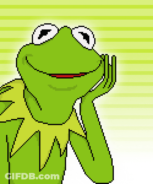 Kermit The Frog Love Struck Meme GIF