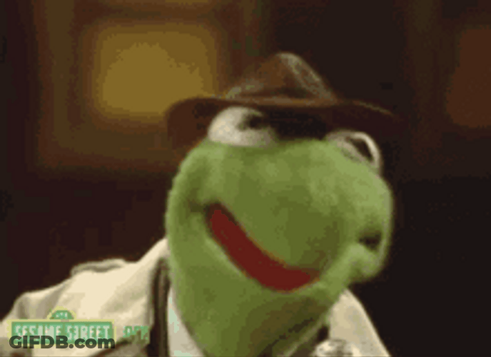 Kermit The Frog Meme Muppets Seasame Street GIF