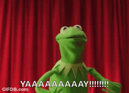Kermit The Frog Saying Yaaa GIF