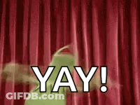 Kermit The Frog Saying Yay GIF
