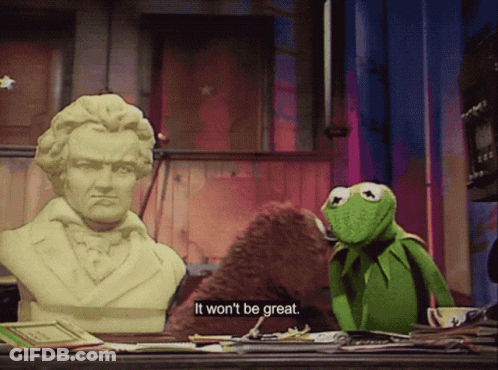 Kermit The Frog Says It Won 'T Be Great GIF