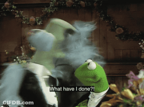 Kermit The Frog Says What Have I Done GIF