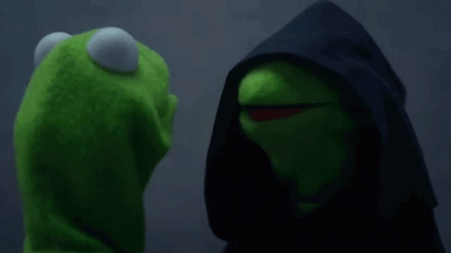 Kermit The Frog Star Wars Dark Side GIF
