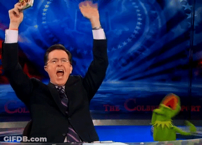 Kermit The Frog Stephen Colbert Meme GIF