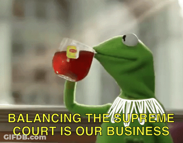 Kermit The Frog Supreme Court Meme GIF