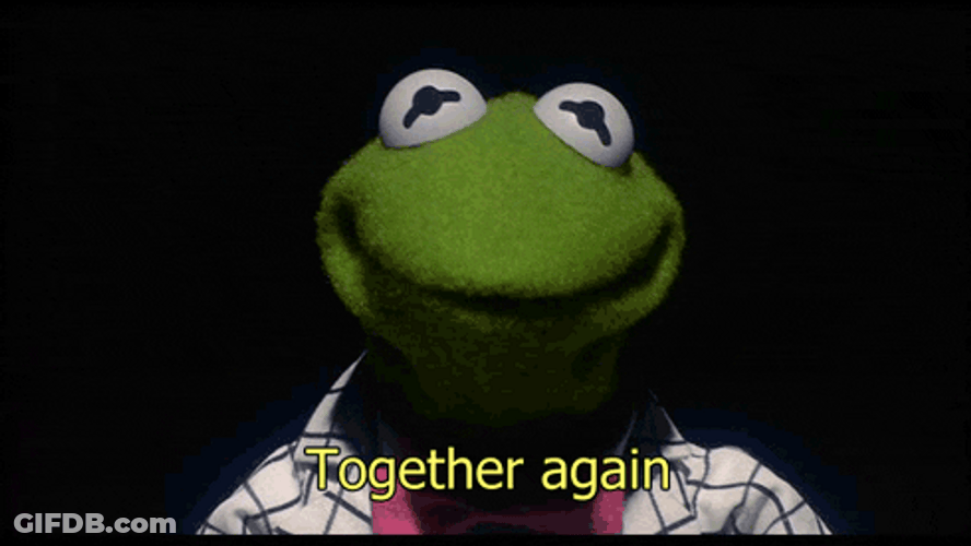 Kermit The Frog Together Again Meme GIF