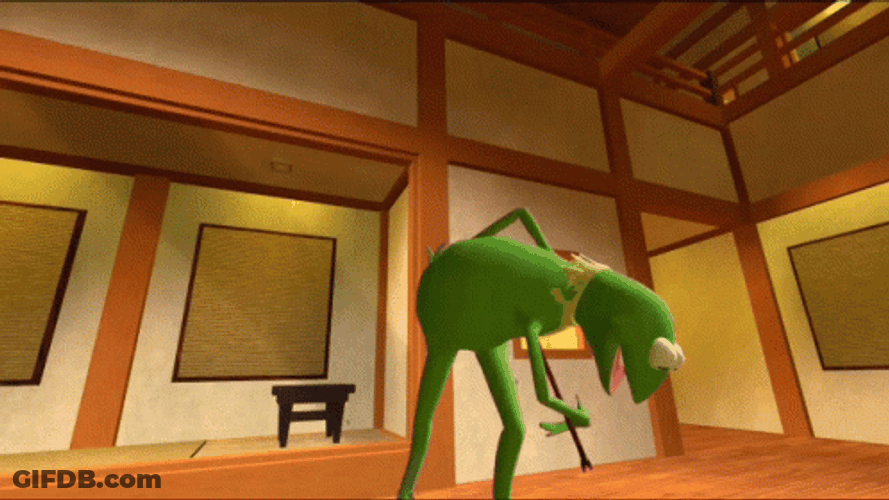 Kermit Weird Dancing GIF