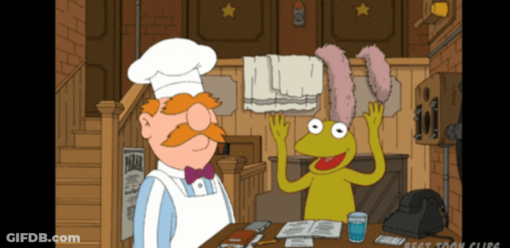 Kermit Yay And Family Guy GIF