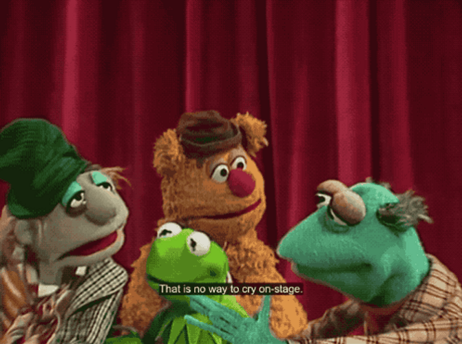 Kermit Yay And Other Muppets GIF