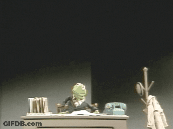 Kermit Yay The Muppets Show GIF
