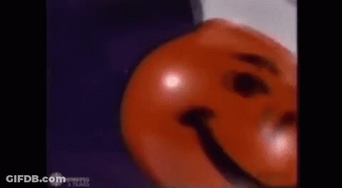 Ketchup Bottle With Smiling Face GIF