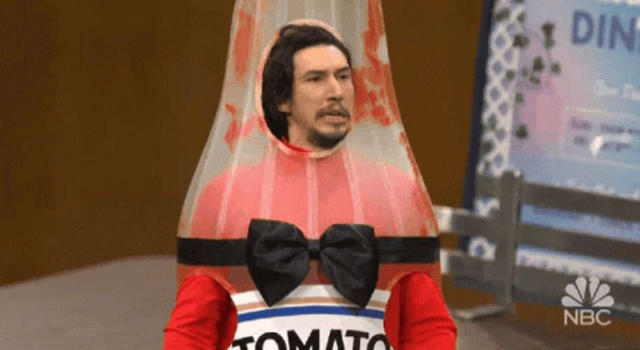 Ketchup Man Speaks For Himself GIF