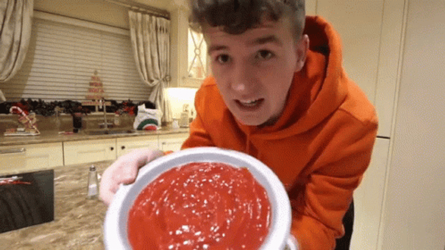 Ketchup On A Bowl GIF