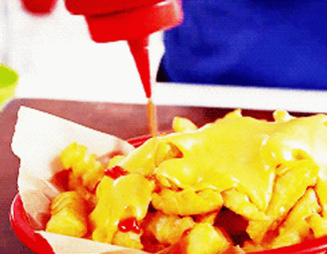 Ketchup On Nachos GIF