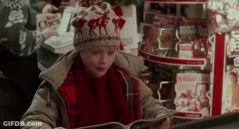 Kevin At Toy Store In Home Alone GIF