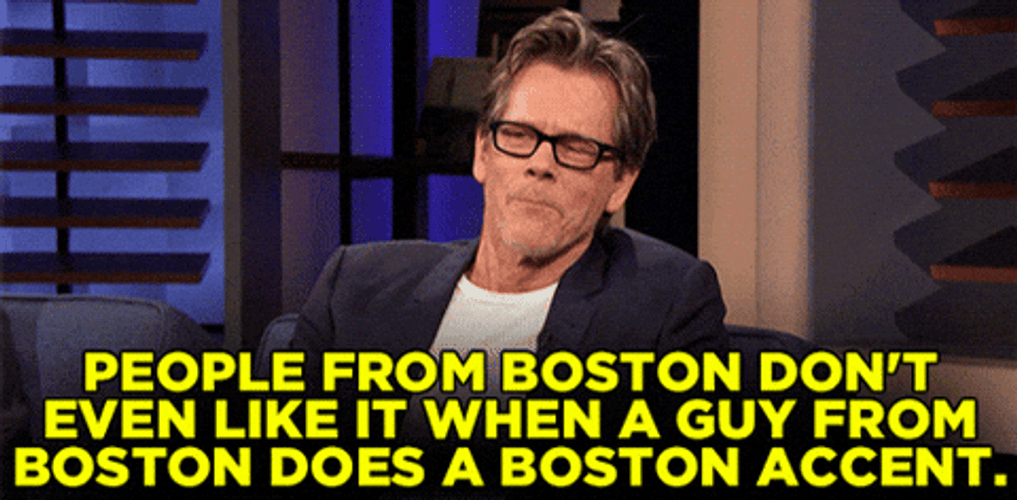 Kevin Bacon On Boston Accent GIF