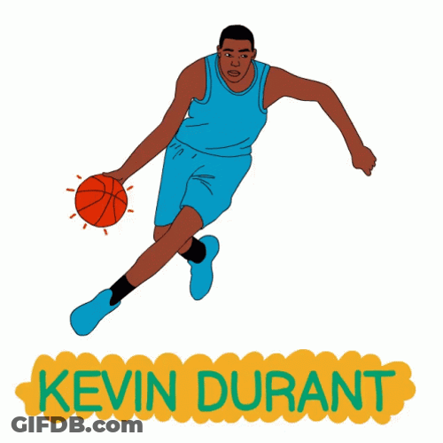 Kevin Durant Animated Drawing GIF