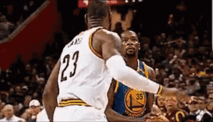 Kevin Durant Jump Shot Over Lebron GIF