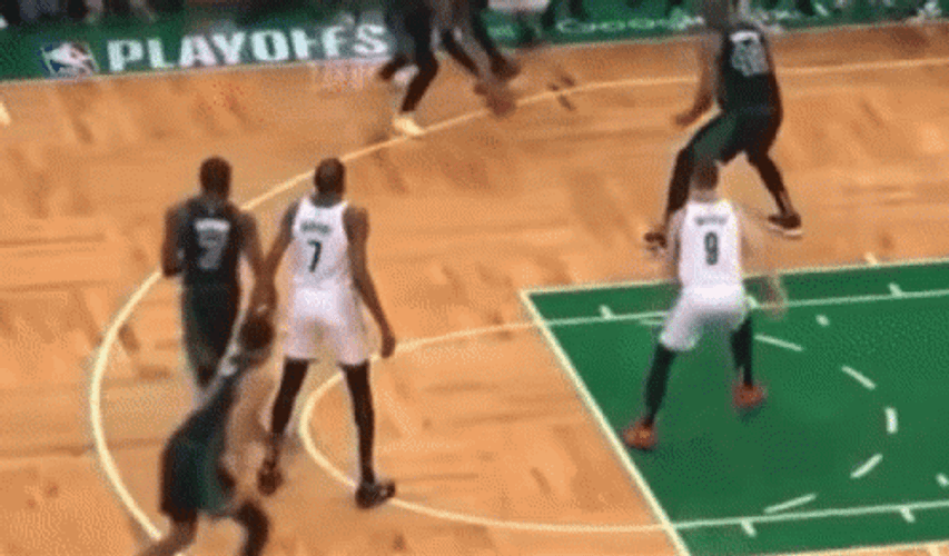 Kevin Durant Lacking Defense GIF