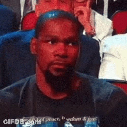 Kevin Durant Staring GIF