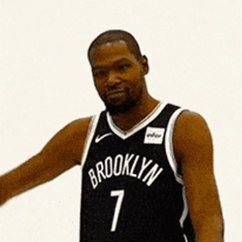 Kevin Durant Walk Finger GIF