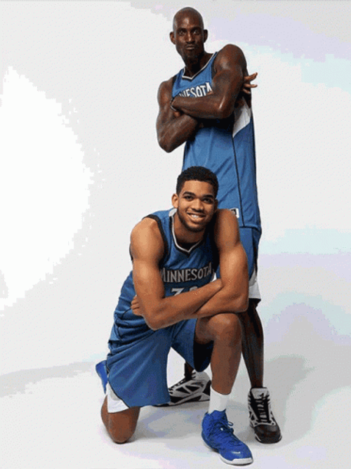 Kevin Garnett Photoshoot GIF