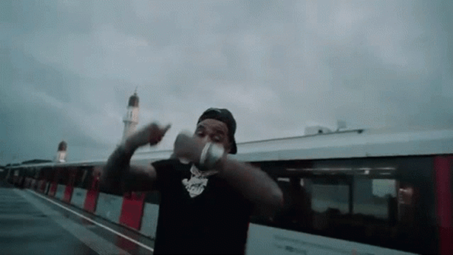Kevin Gates Railway Arms Up GIF