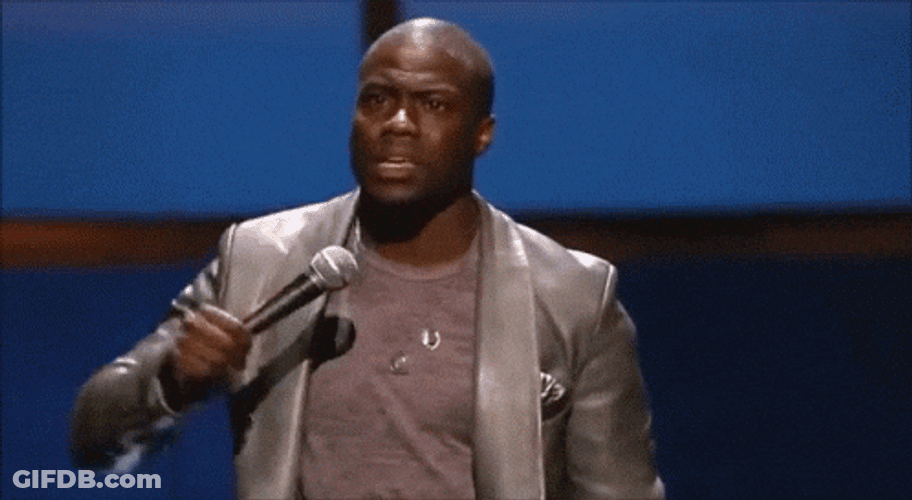 Kevin Hart Damn Angry Speaking GIF