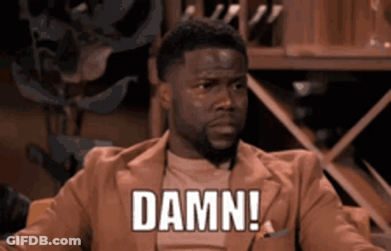 Kevin Hart Damn GIF