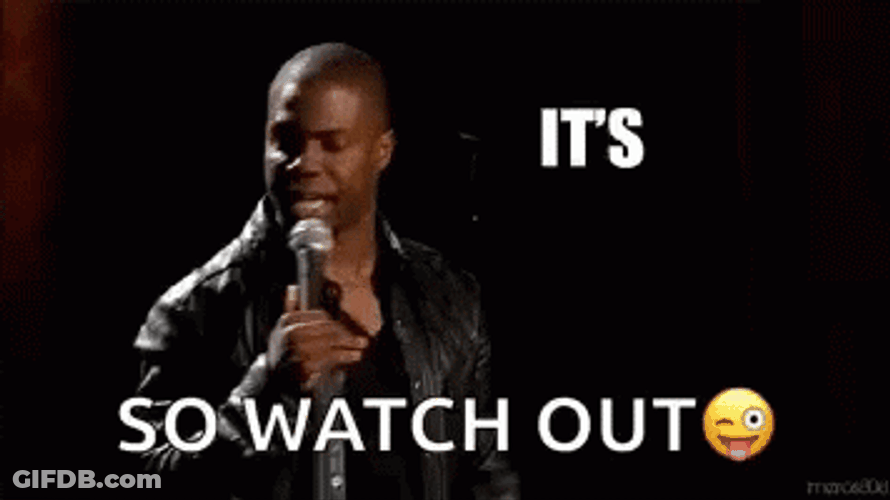 Kevin Hart Down Goes Frazier GIF