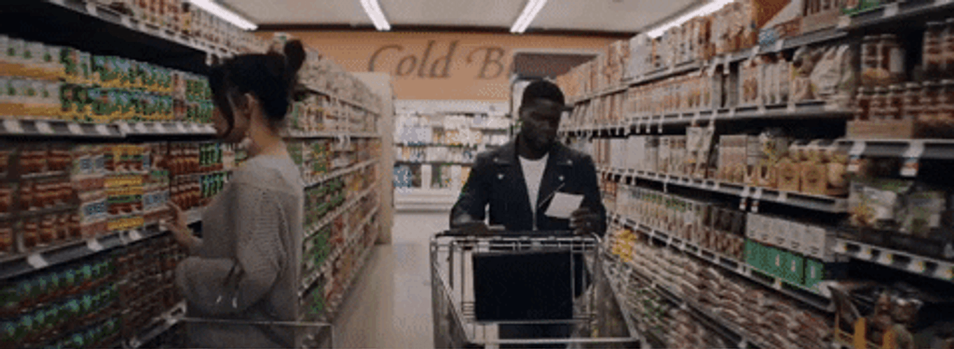 Kevin Hart Grocery Shopping Damn Man GIF