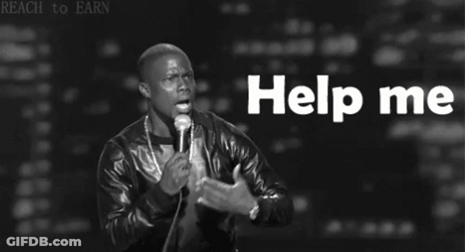 Kevin Hart Send Help GIF