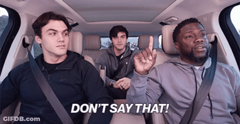 Kevin Hart You Dont Say That GIF